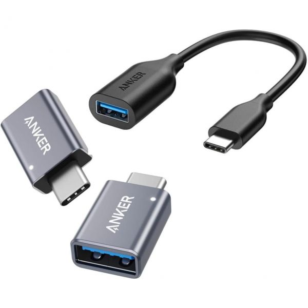 2023.06.10(토)-앤커 USB C to USB 3.0 변환 젠더 어댑터 블랙