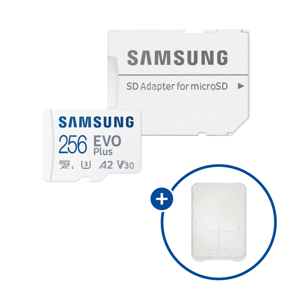 2024.07.27(토)-삼성전자 마이크로SD카드 EVO  MB- KR + SD카드 케이스 256GB+SD카드 케이스(PLUS)