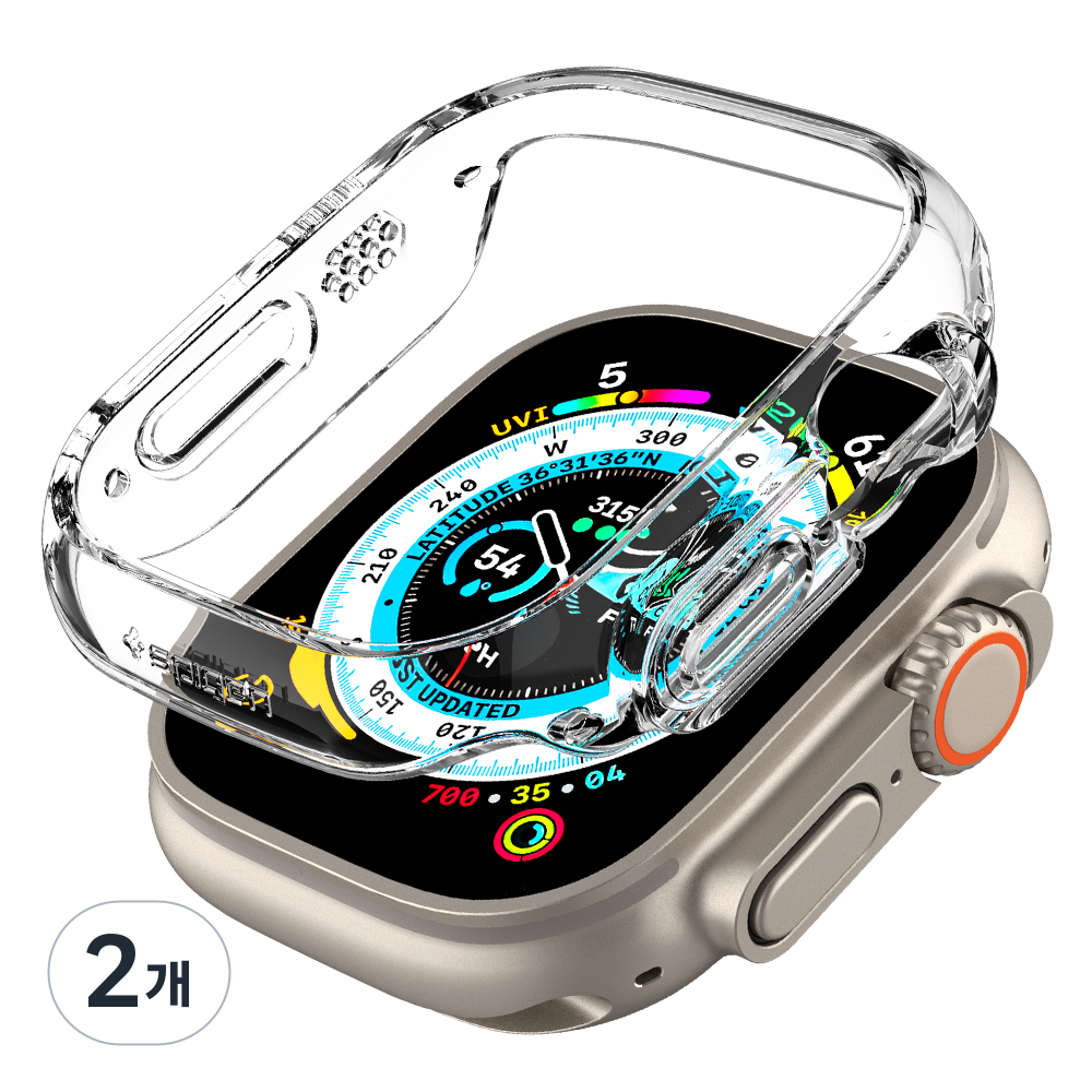 2023.05.21(일)-슈피겐 애플워치 케이스 씬핏 49mm 애플워치 울트라 블랙(ACS05458)