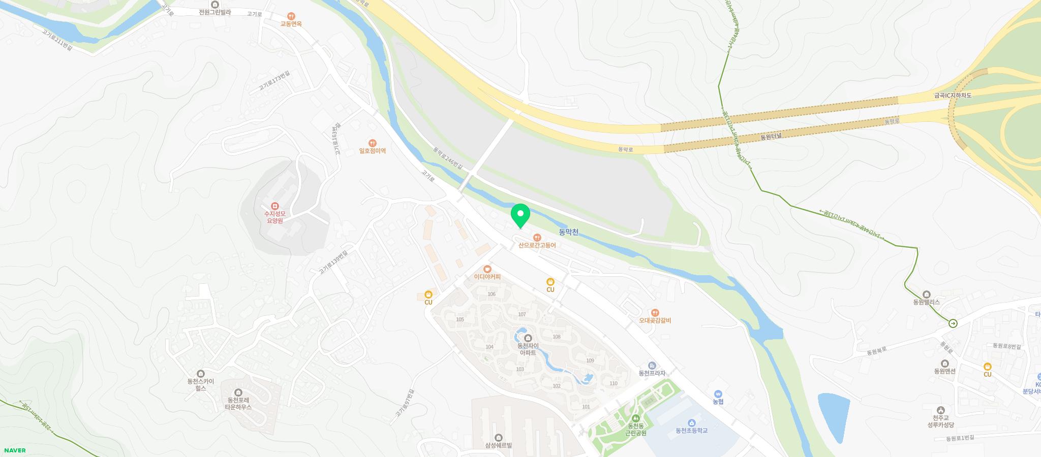 진지방순대국 본사직영점 지도