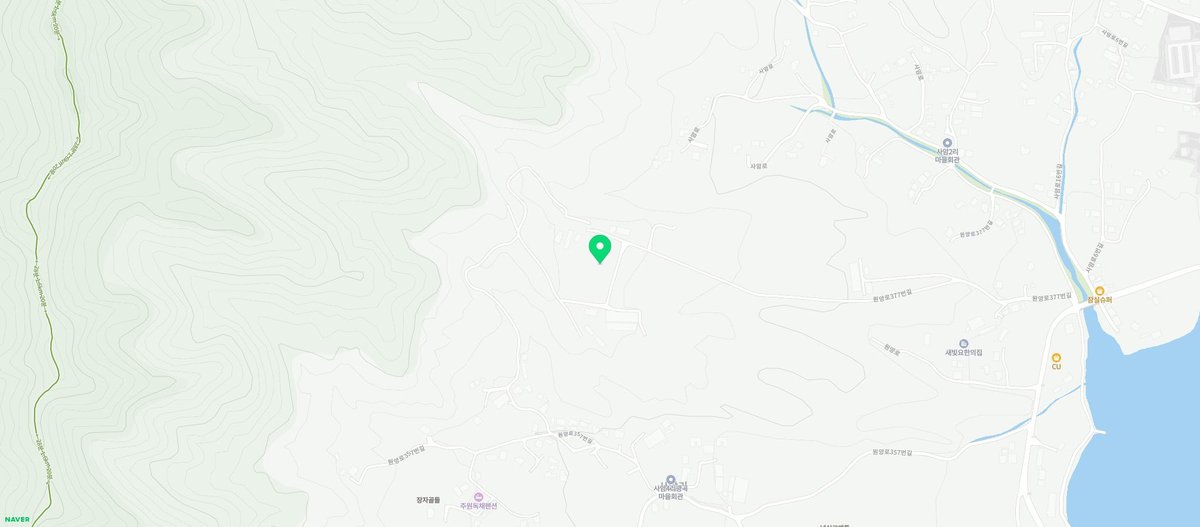 농도원목장(낙농체험교육목장) 지도
