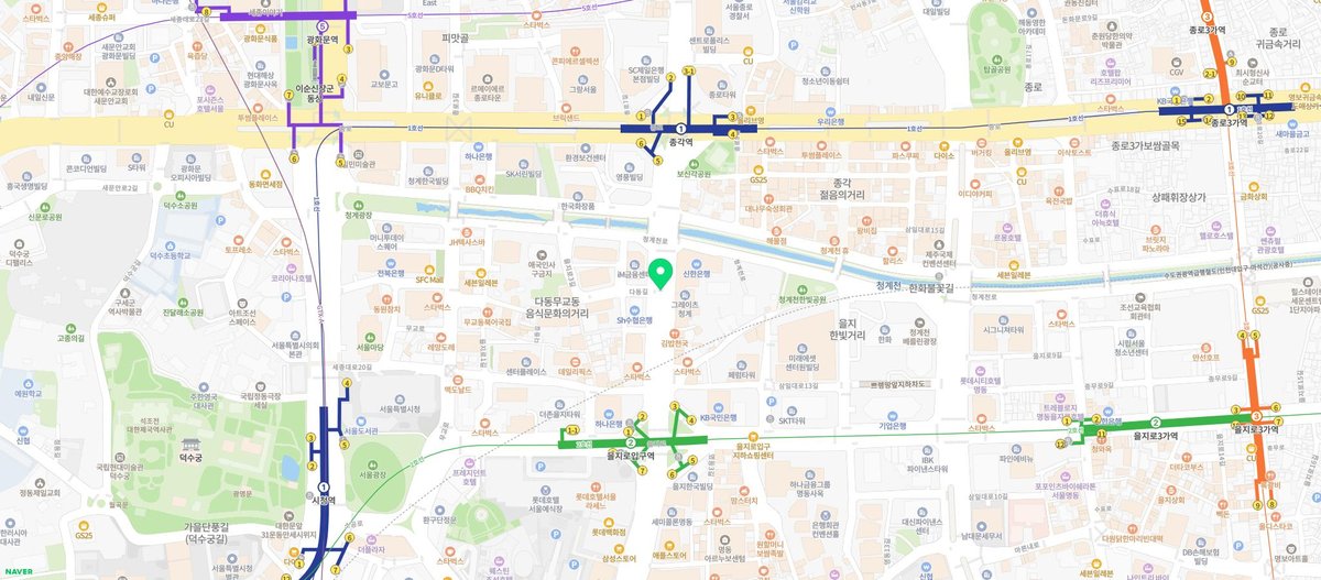 일일향 을지로점(日日香 中食) 지도