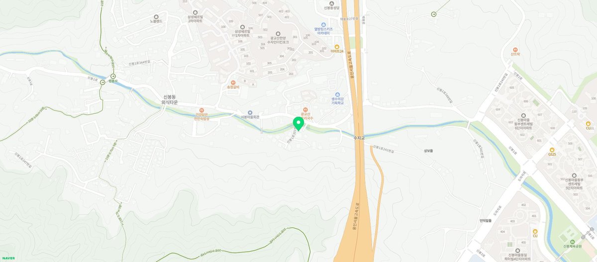 어가 해물찜 칼국수 지도