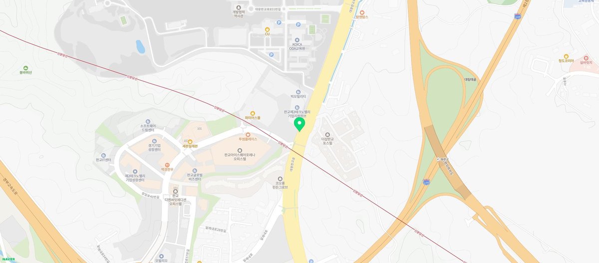 홍루원 본관 지도