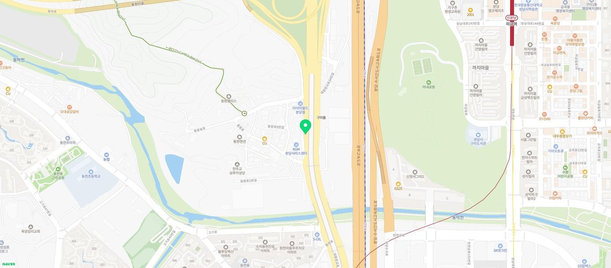 원조양평해장국 본점 지도
