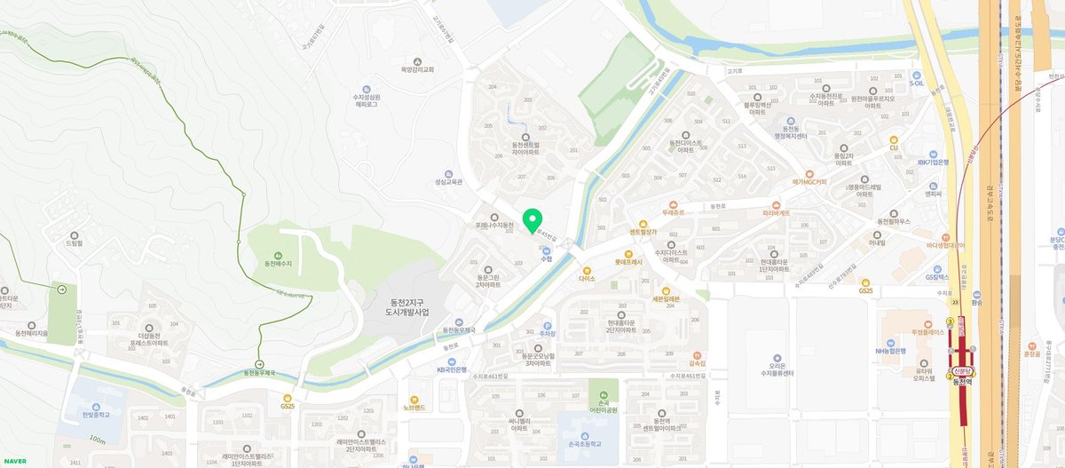 띠뿌아쌀국수 지도