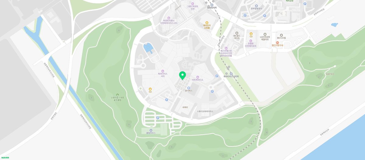 파라다이스시티 지도