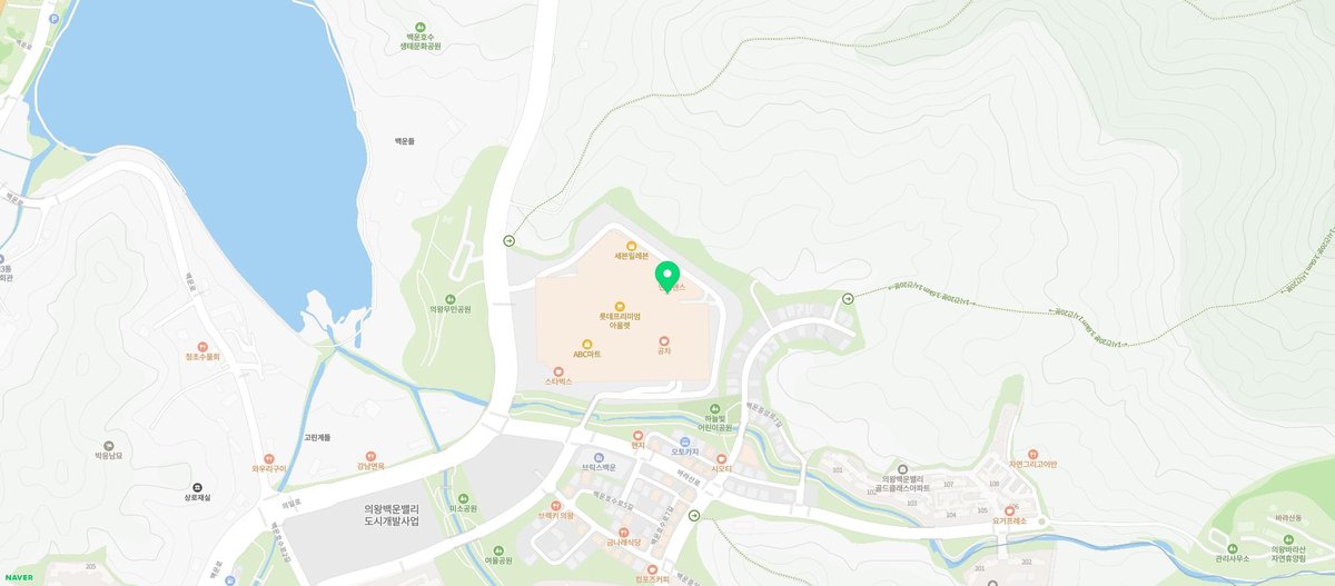 장원칼국수 지도