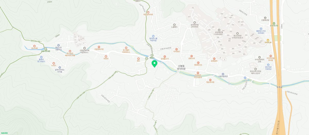어부촌 지도
