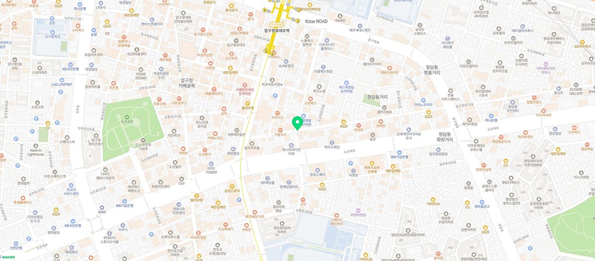 울프강 스테이크하우스 지도